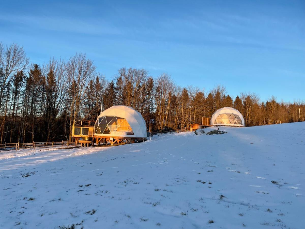 Mi-Clos - Luxury Pods With Private Jacuzzis Orford ภายนอก รูปภาพ